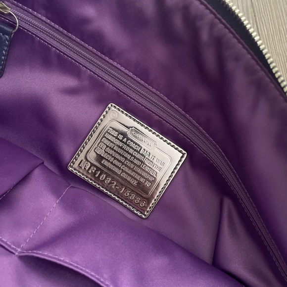 Like New Poppy Tartan Coach Bag - Picture 8 of 8